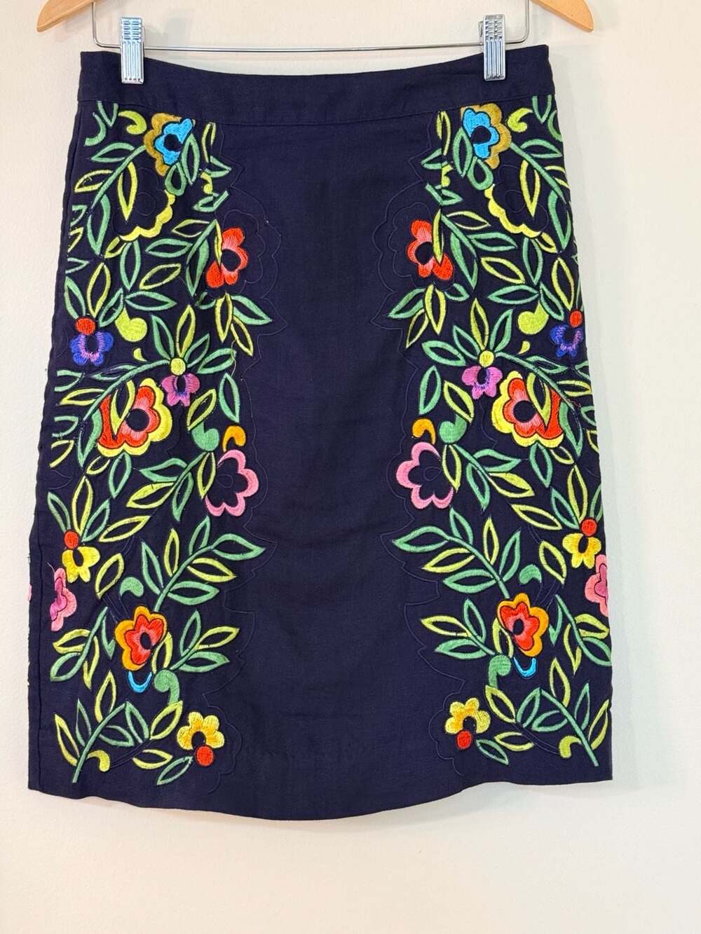 Moulinette Soeurs Floral Embroidered Skirt - Picture 2 of 5